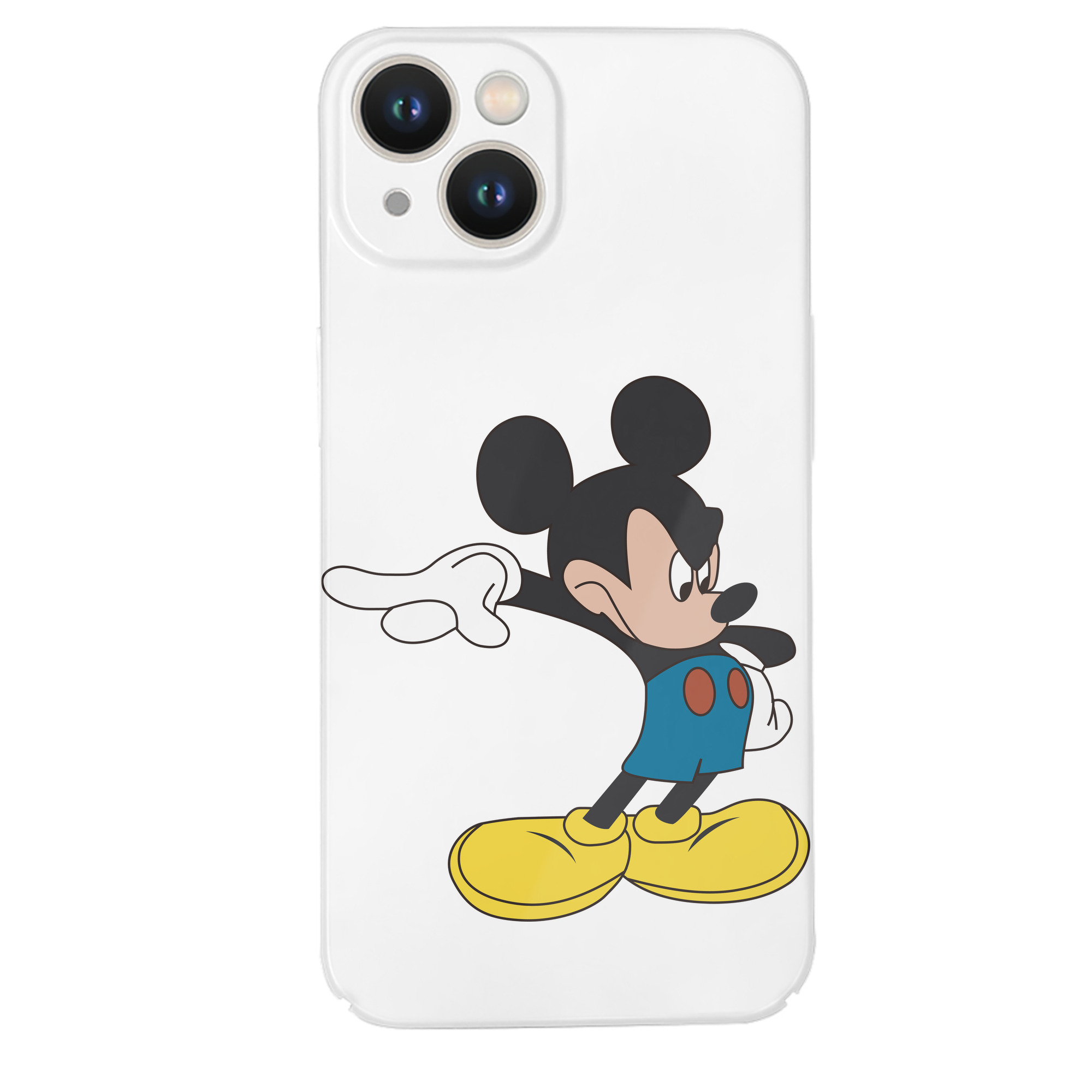 （画像用） ミッキーマウス Mickey Mouse 【iPhone 14シリーズ対応】ハードケース